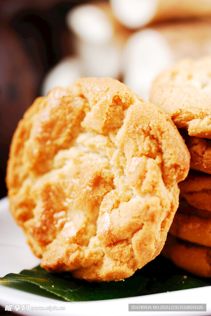 美味酥脆桃酥饼