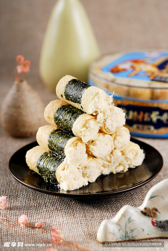 美味澳门风味蛋卷 