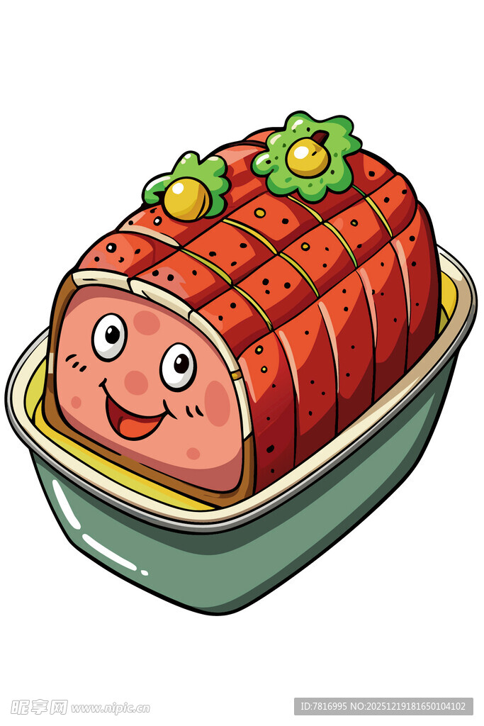 可爱卡通寿司造型食物