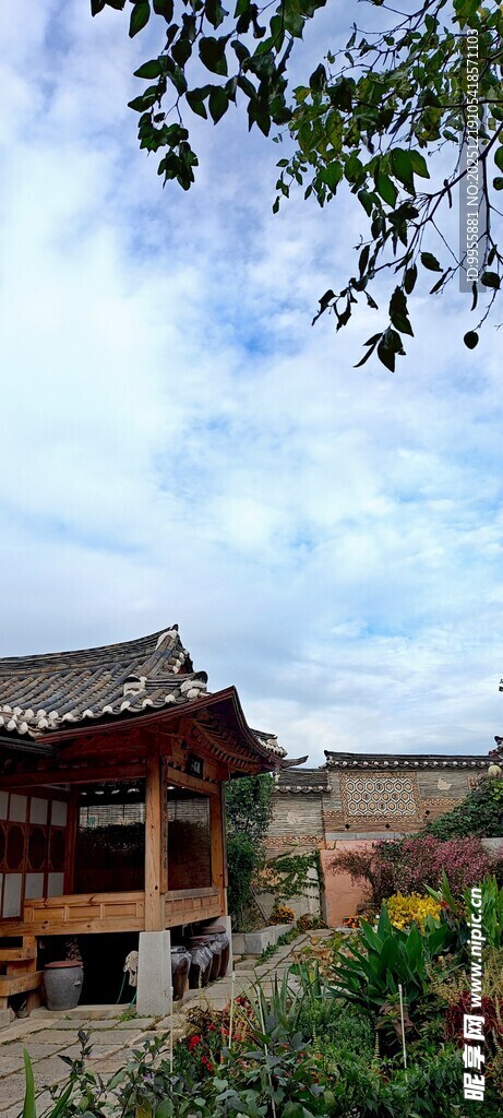 韩国首尔古雅乡村建筑风景
