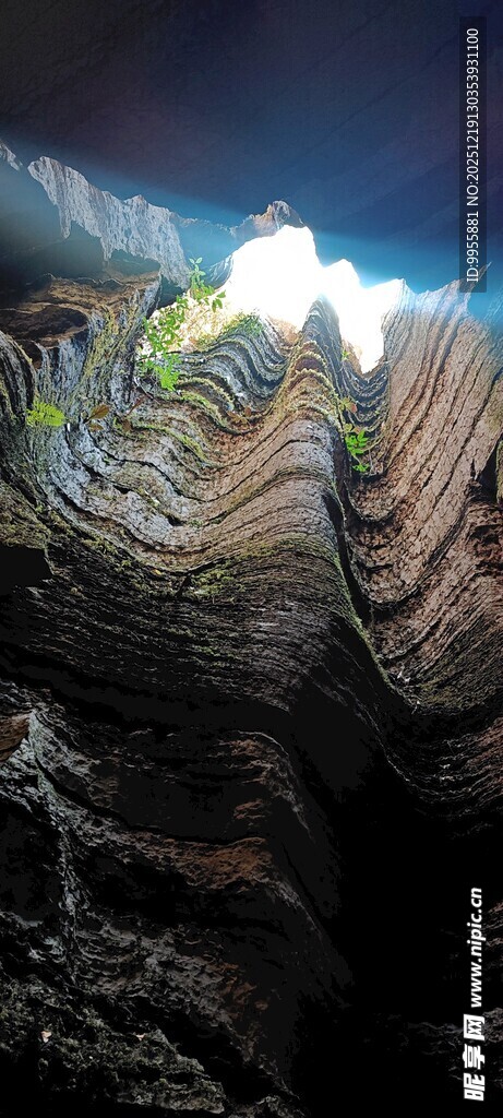 重庆宜昌壮丽山脉景观