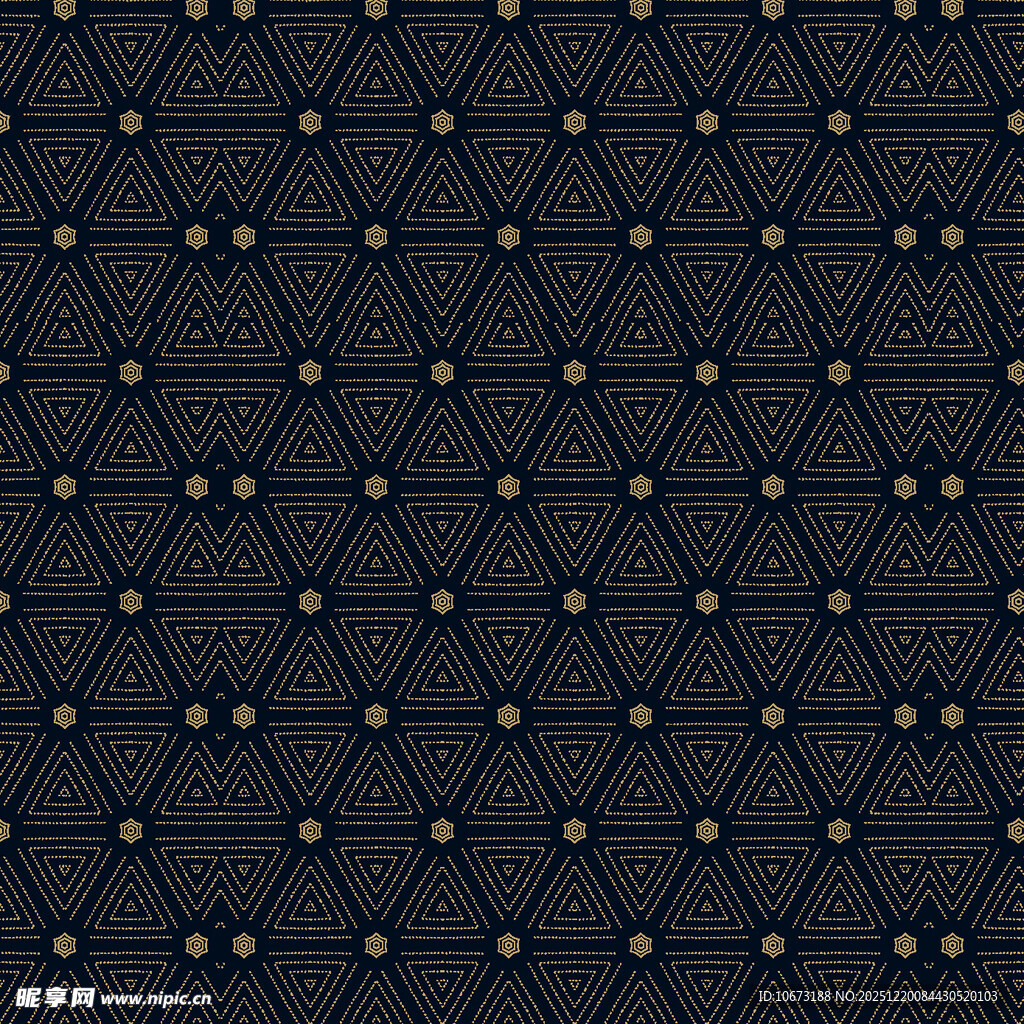 深蓝色几何图案纹理背景