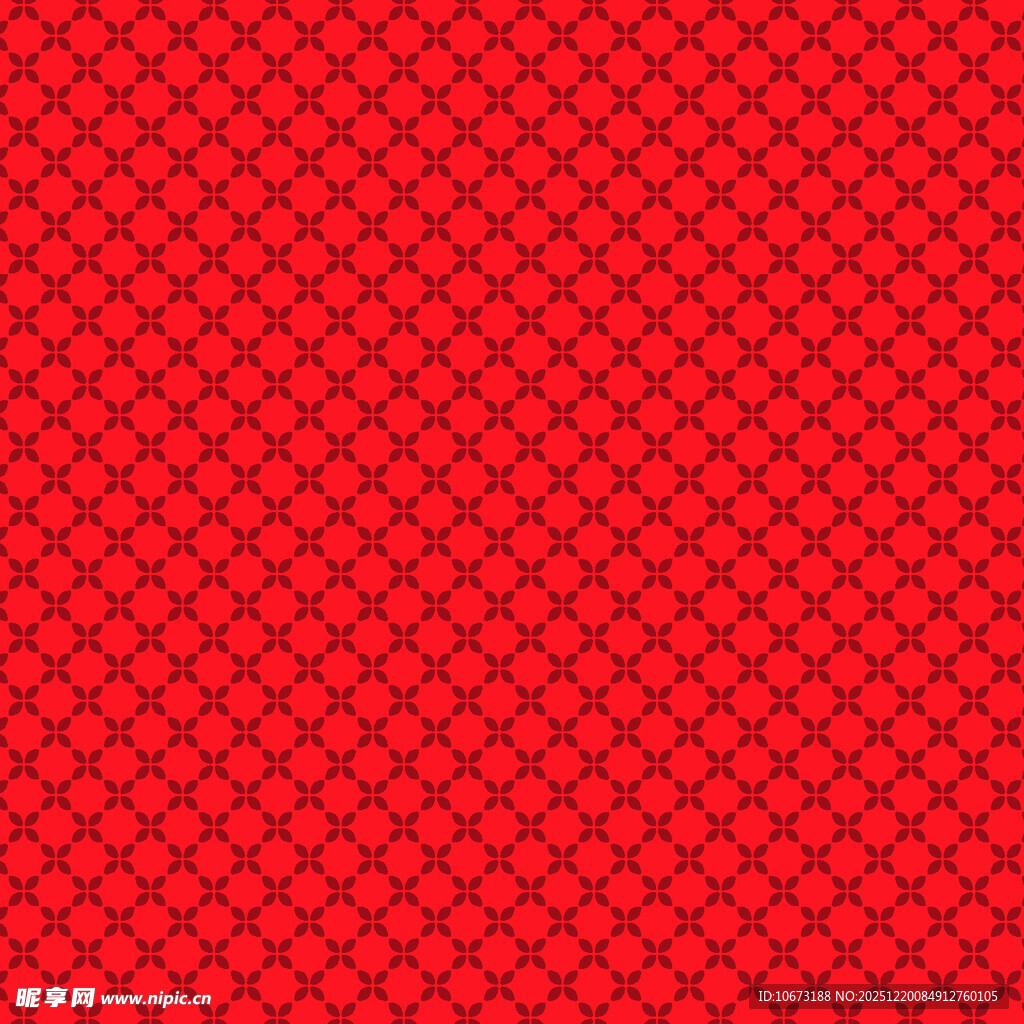 红色几何图案纹理背景