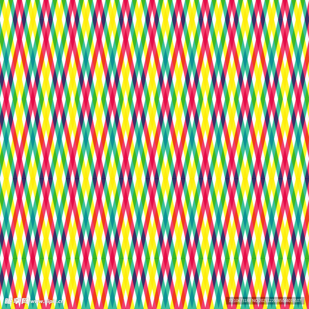 彩色条纹几何图案背景