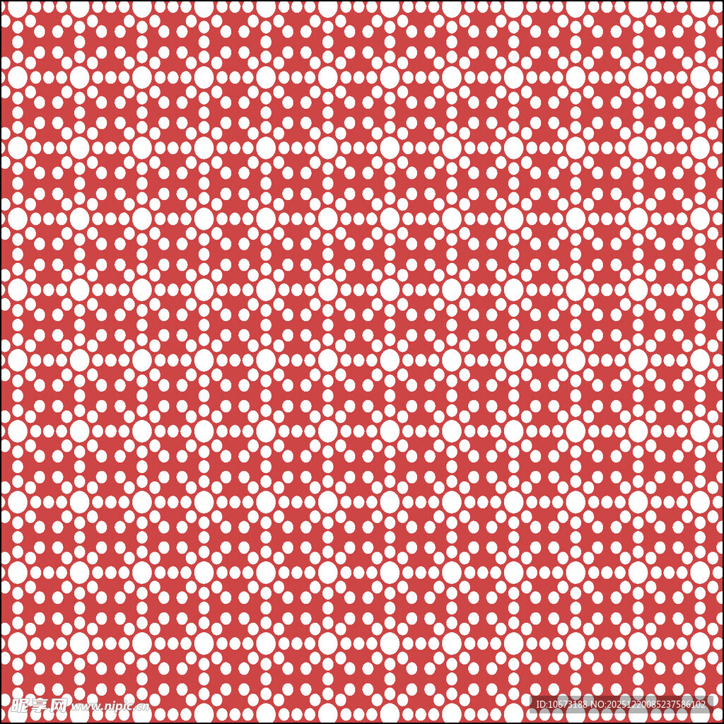 红色几何图案纹理背景