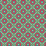 几何图案复古风无缝背景