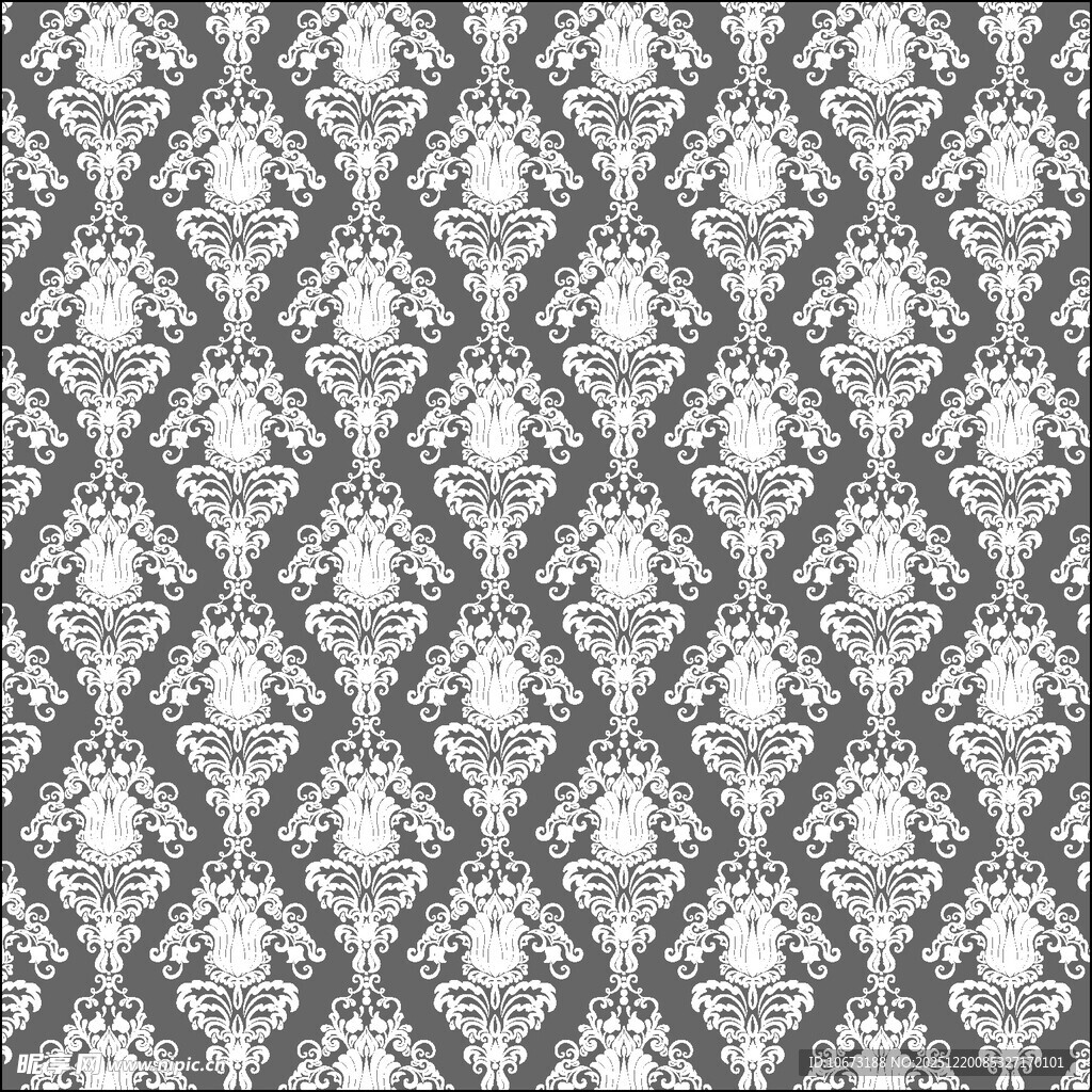 黑白几何花纹图案纹理