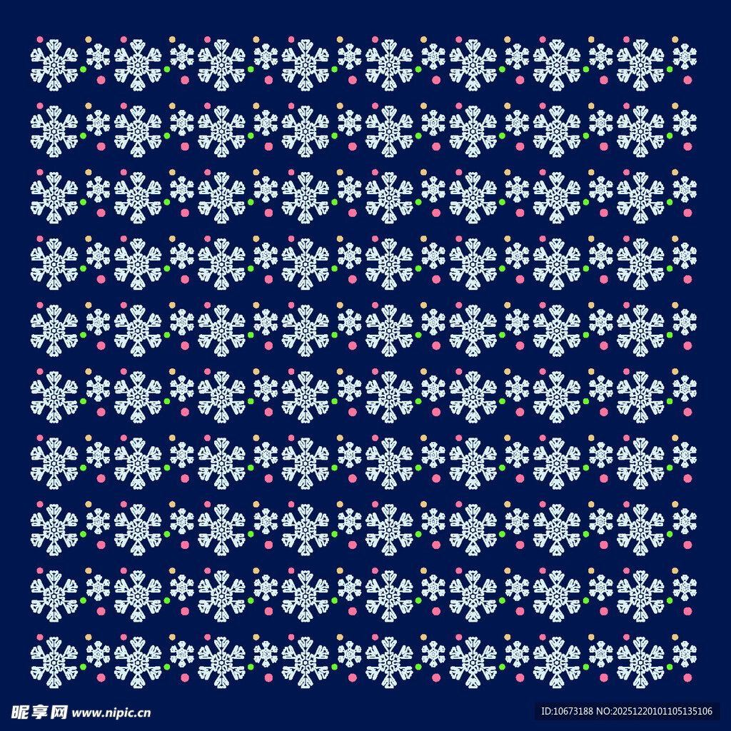 雪花图案背景纹理