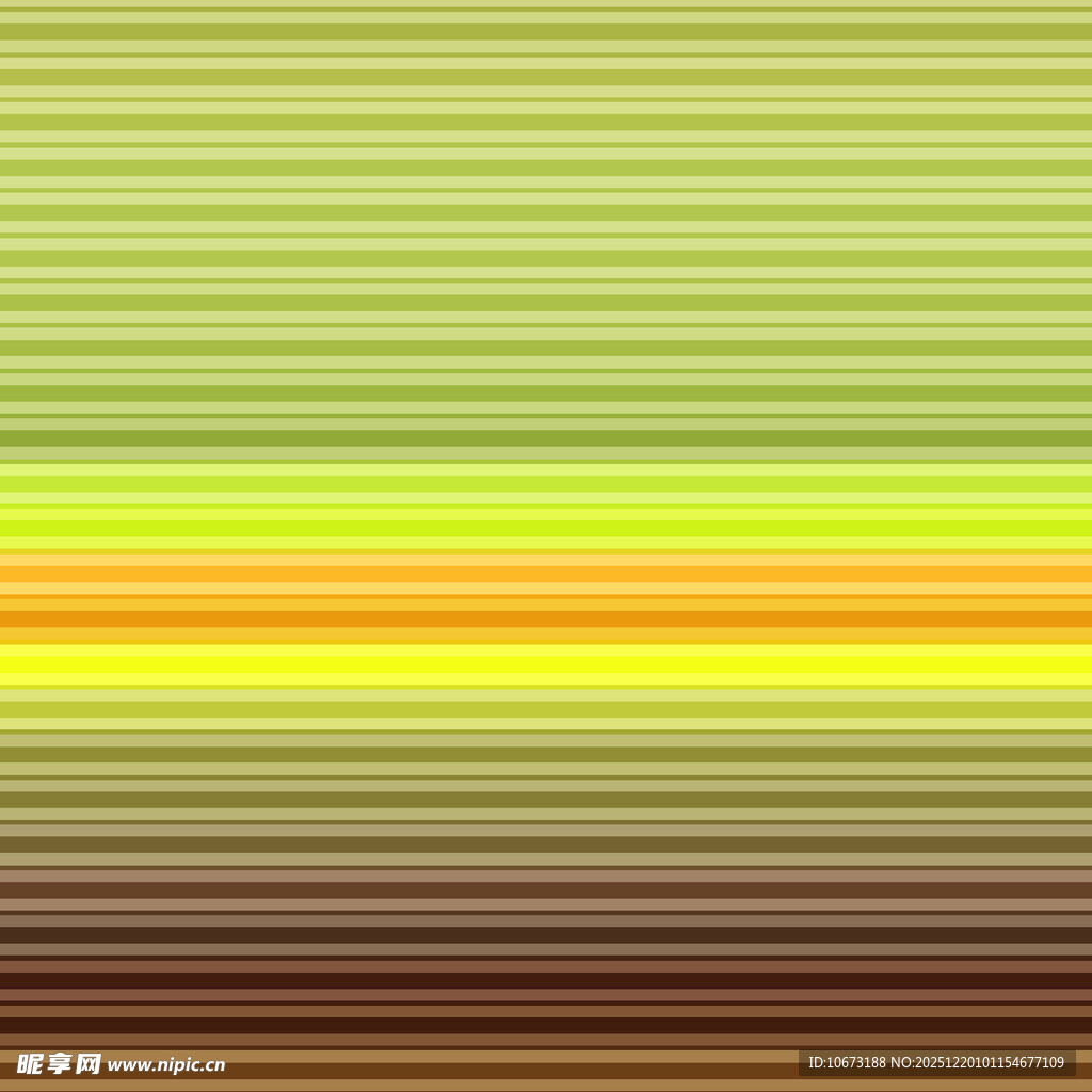 黄绿棕渐变条纹背景图