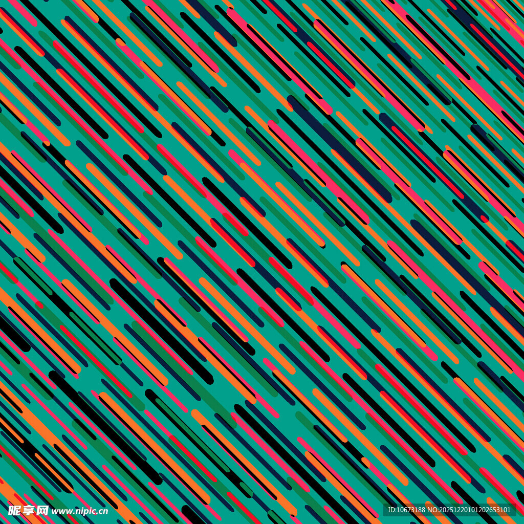 多彩斜纹抽象图案背景