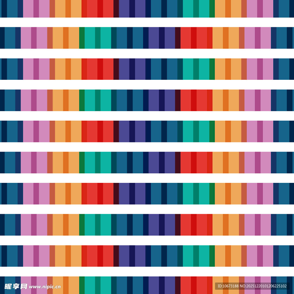 多彩条纹图案背景