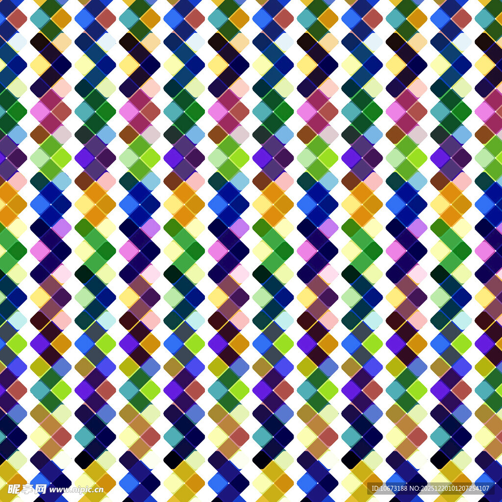 多彩锯齿图案纹理背景