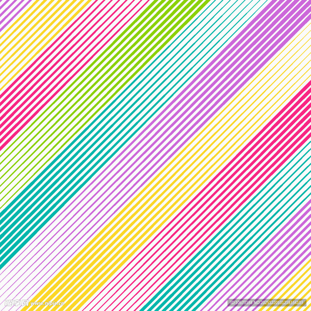 多彩斜纹条纹背景图案