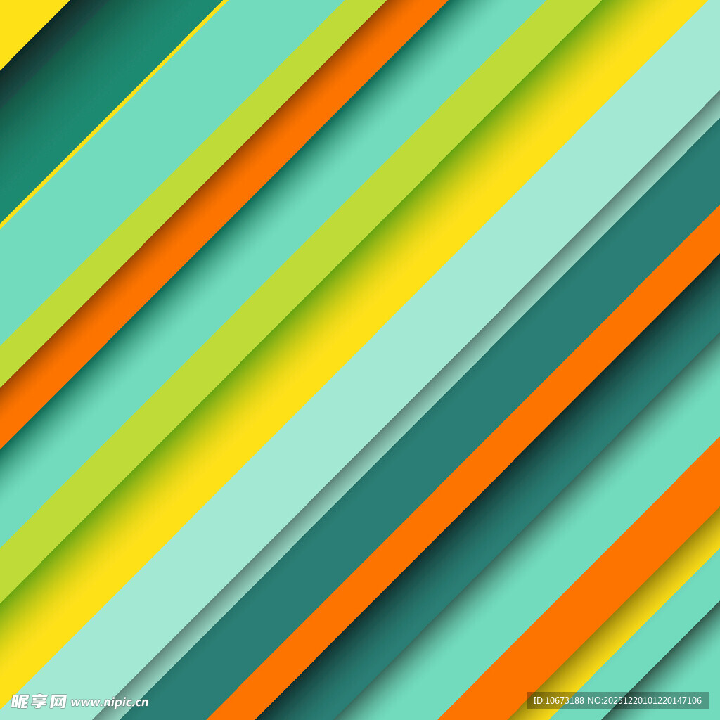 多彩斜纹条纹背景图案
