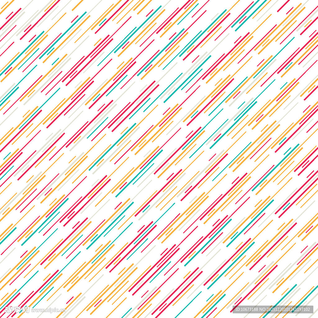 彩色斜线条纹几何背景图