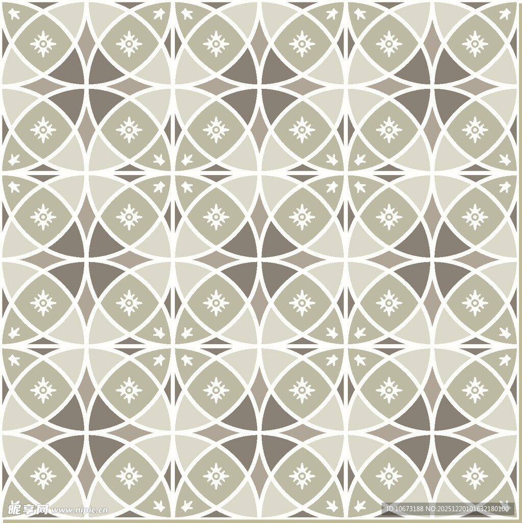 几何图案瓷砖纹理背景