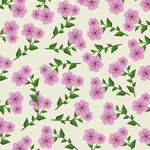 粉色小花无缝图案背景
