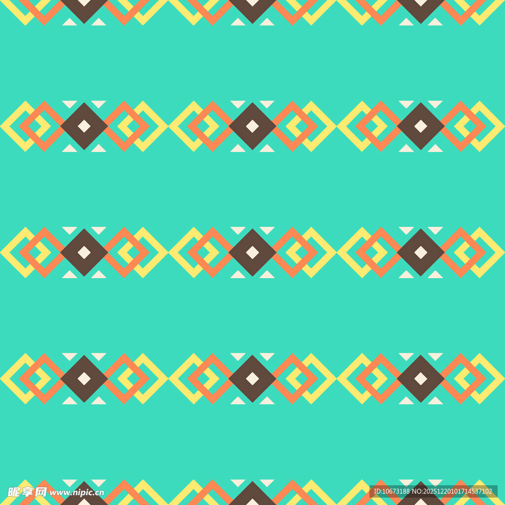 几何图案的清新背景纹理