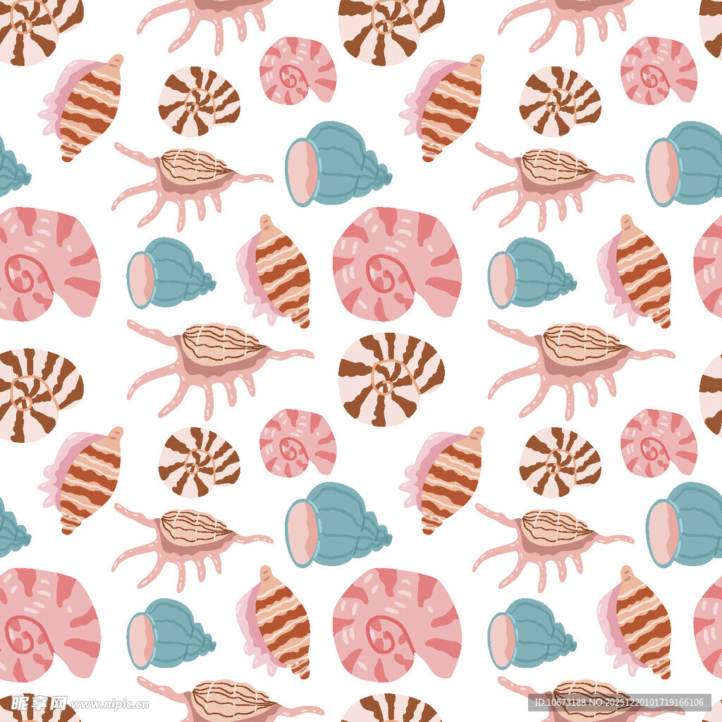 糖果蜜蜂图案无缝背景图