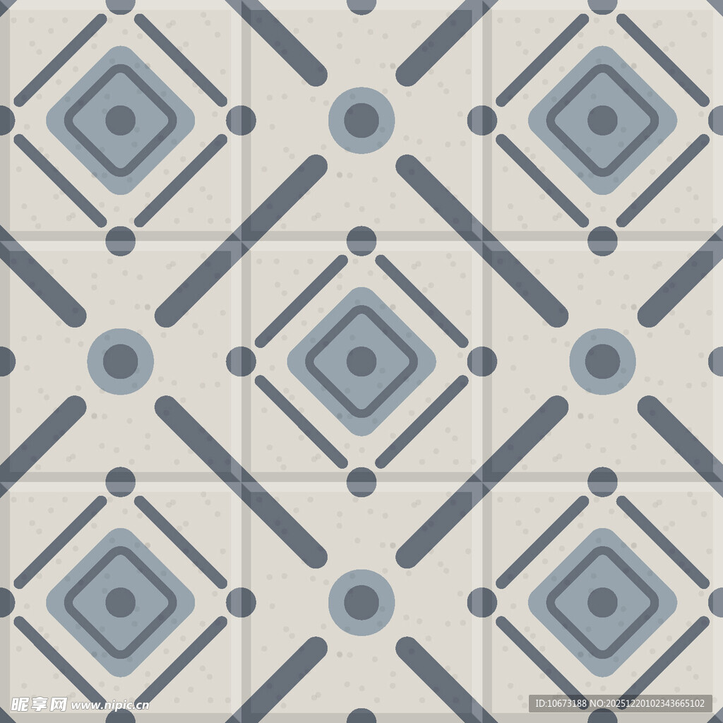 几何图案瓷砖纹理背景