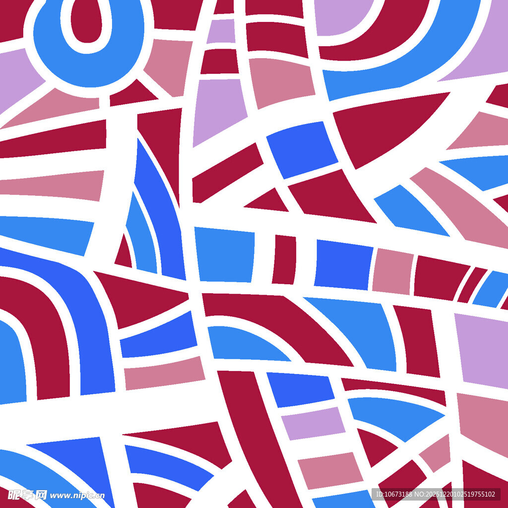 抽象几何多彩图案背景