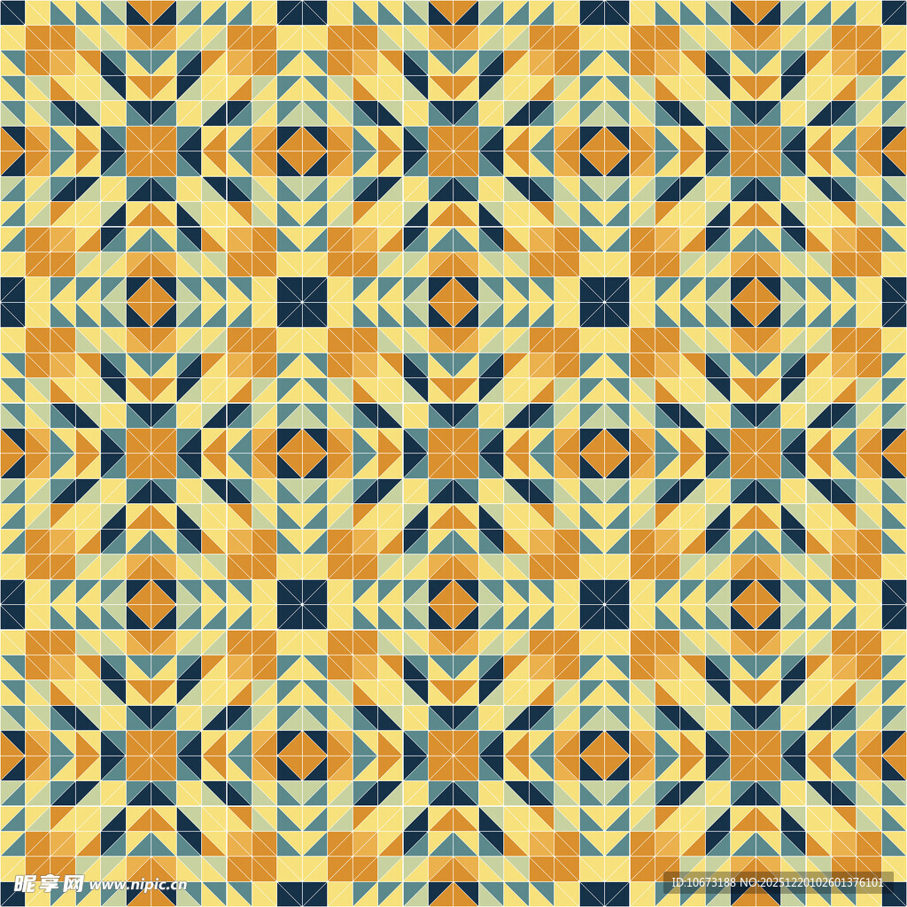 几何图案装饰花纹设计图