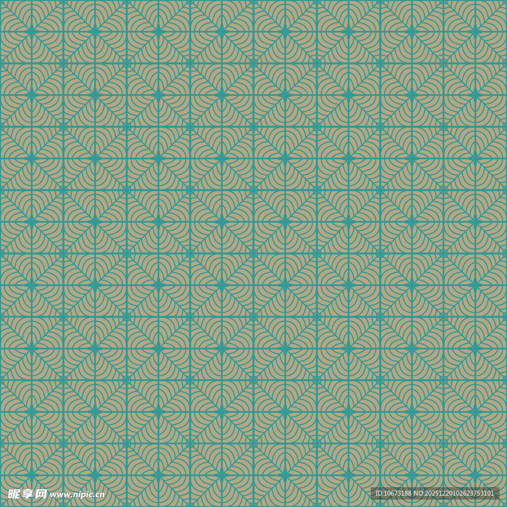 浅绿色网格图案背景