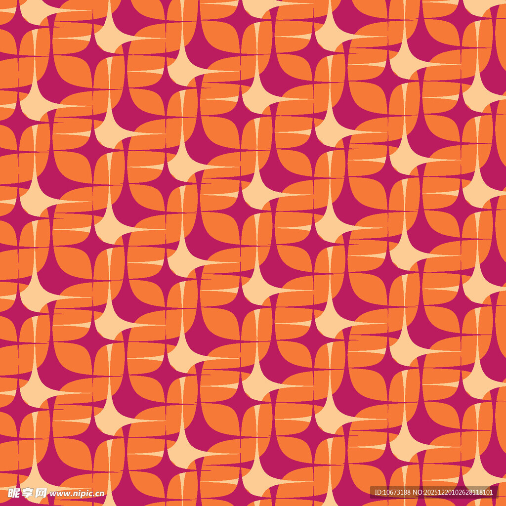 橙红色几何图案纹理背景