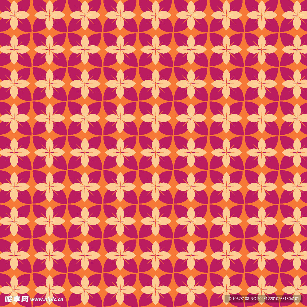 红色几何图案编织纹理背景