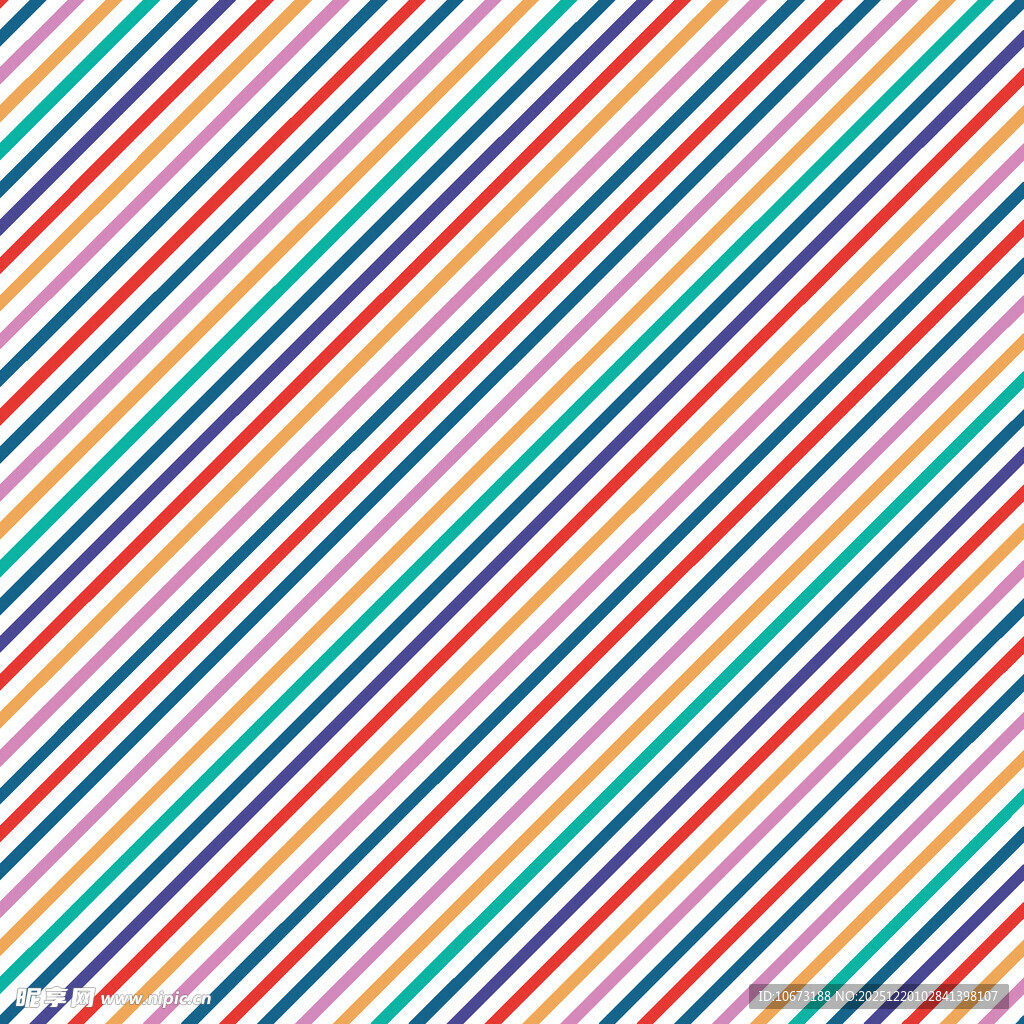 彩色斜条纹背景图案