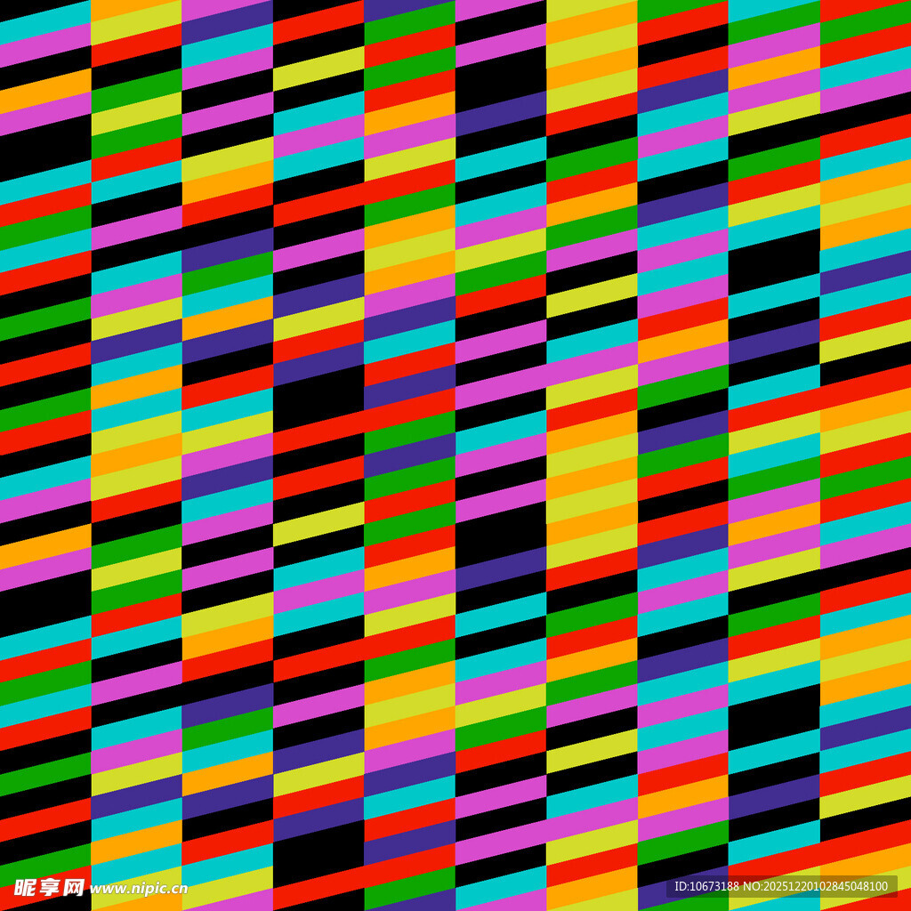 多彩斜纹条纹图案背景