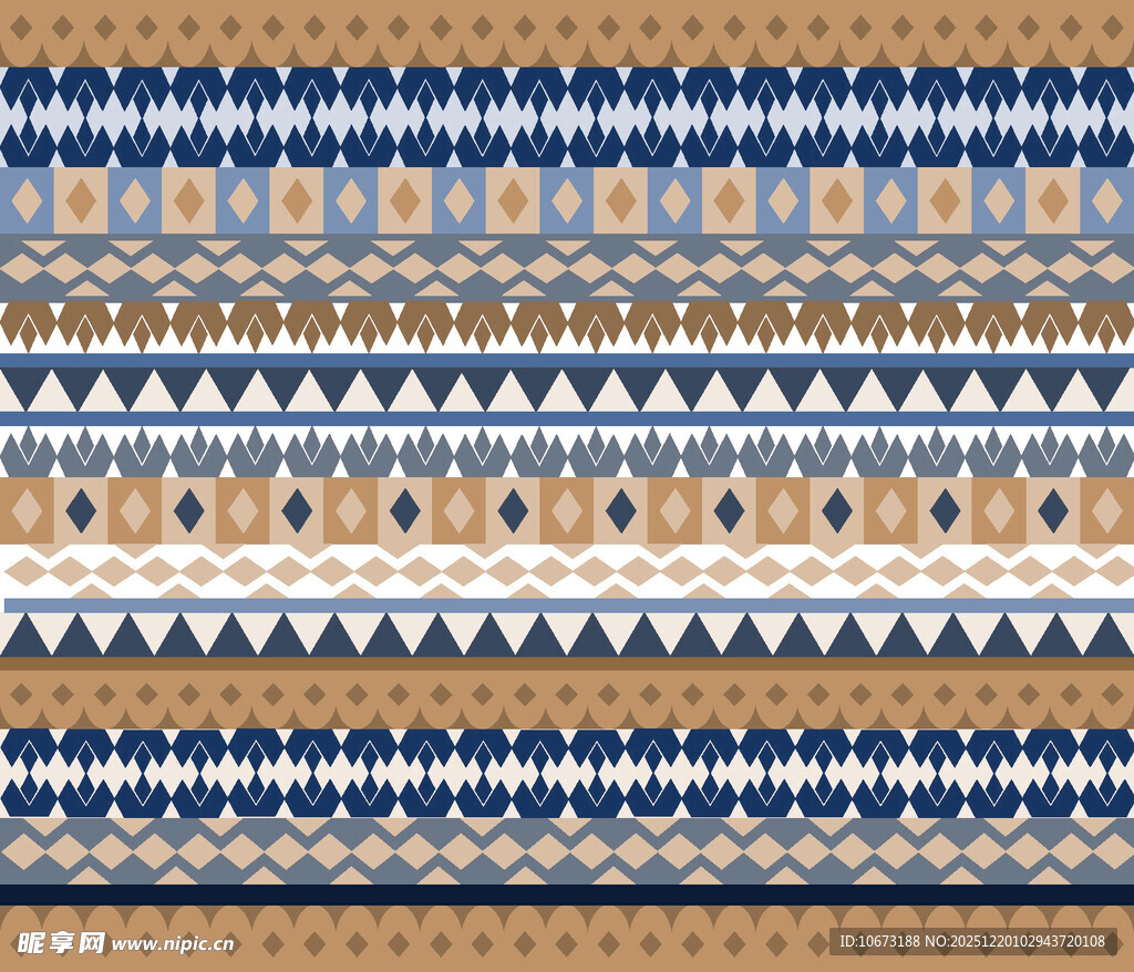 民族风几何图案纹理