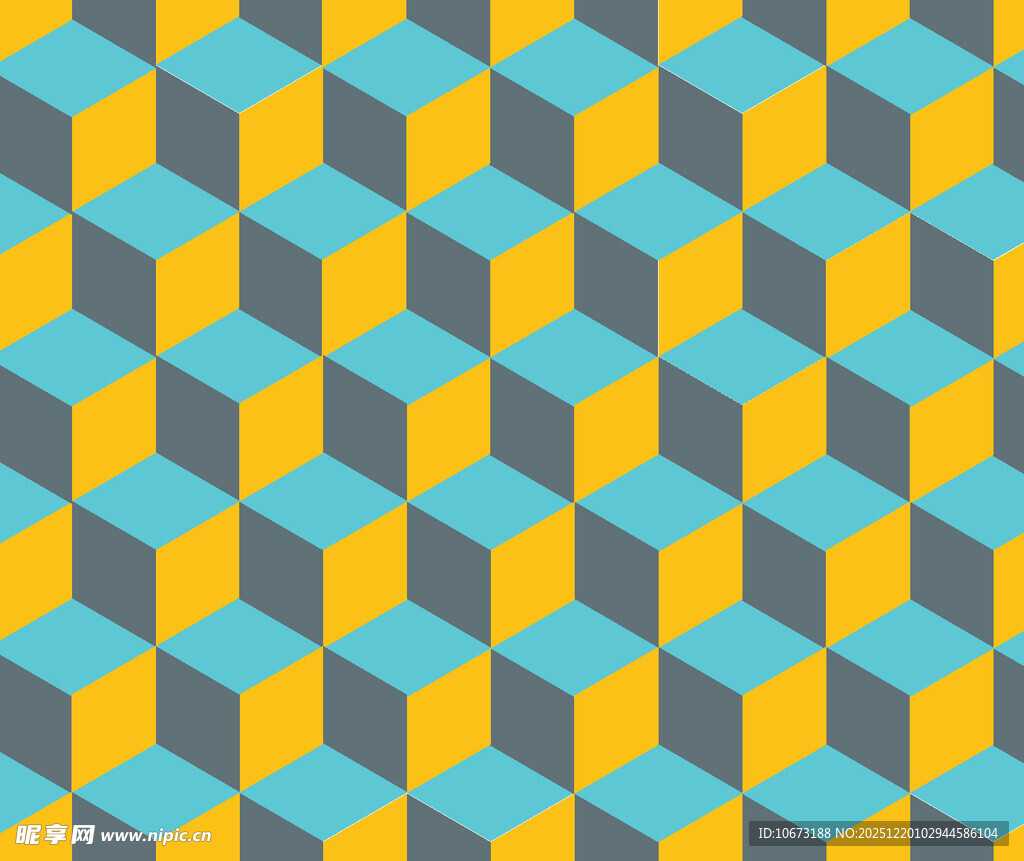 几何立体图案背景纹理