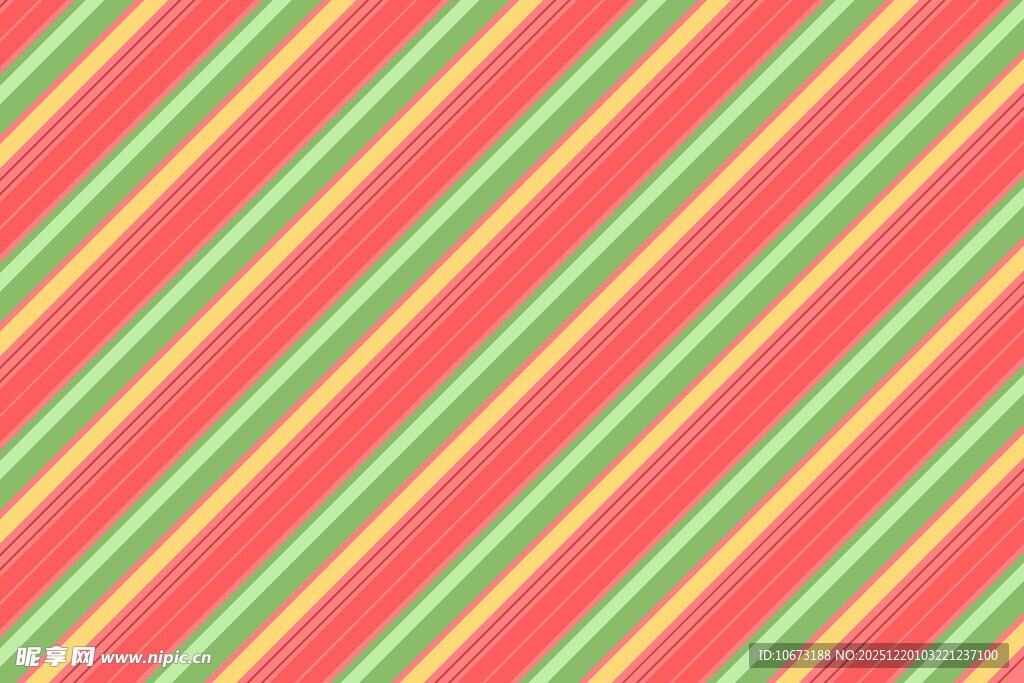 多彩斜纹条纹背景图案