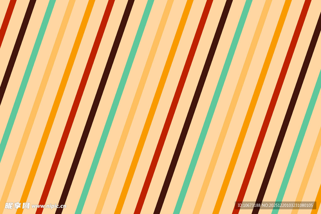 多彩条纹图案背景
