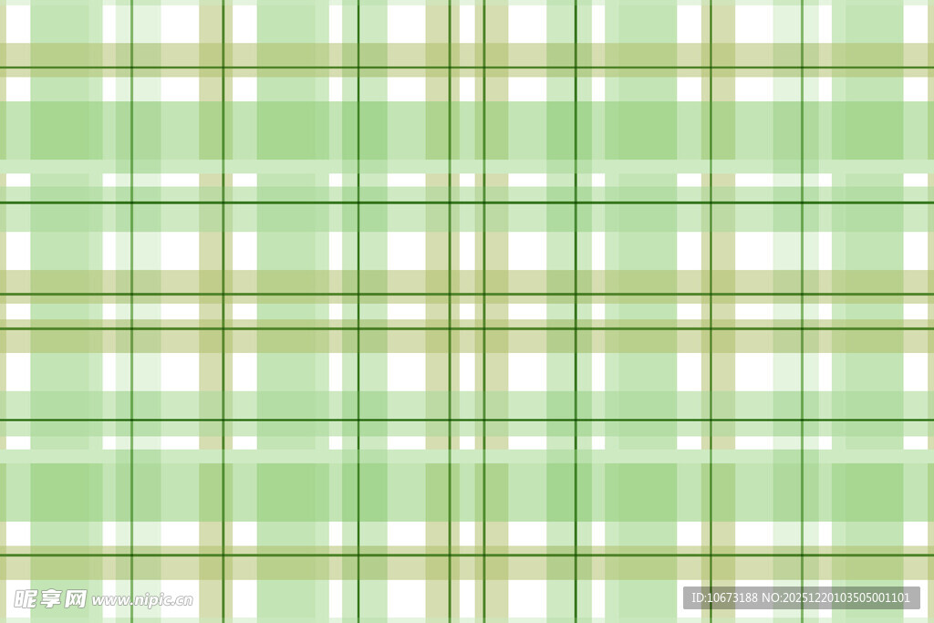 清新绿格纹图案背景