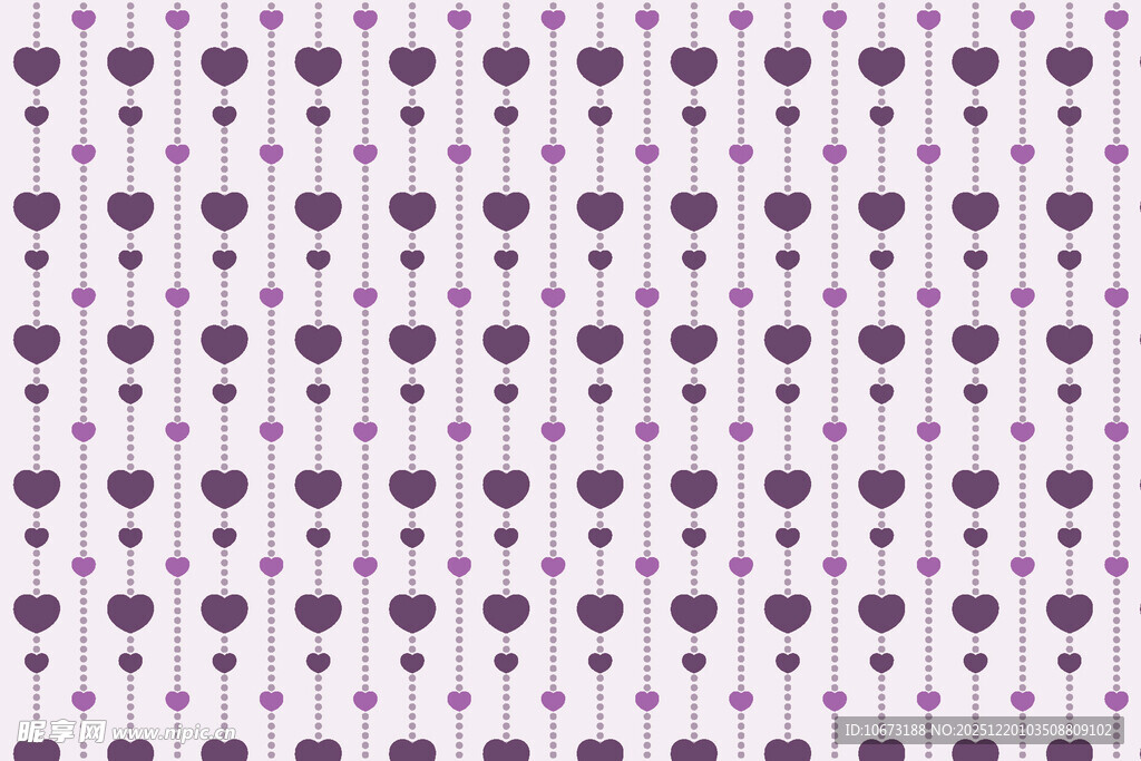 紫色心形图案背景纹理