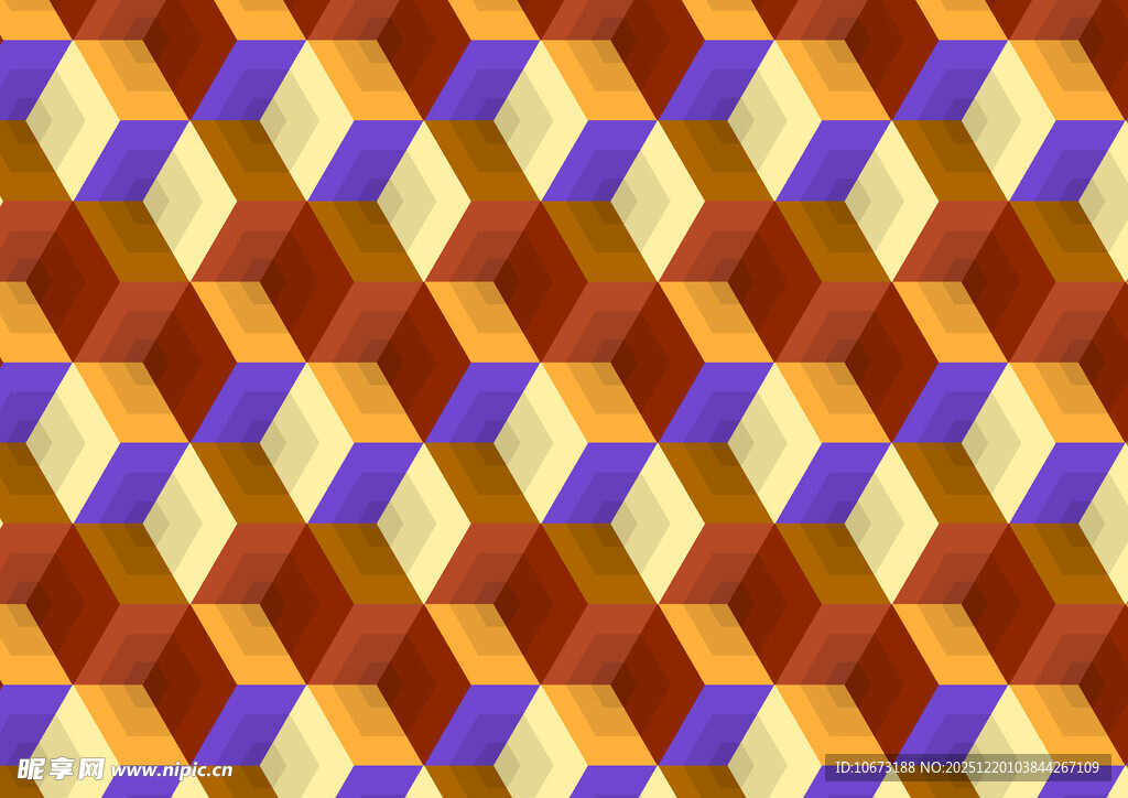 几何彩色拼接图案背景