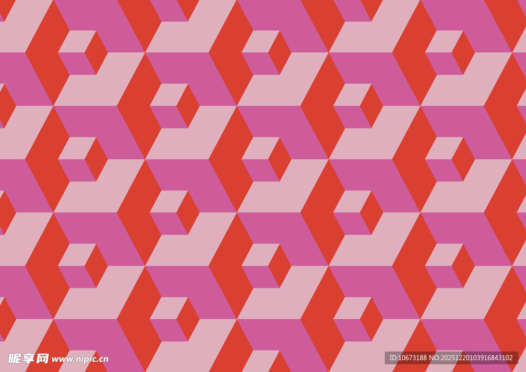 几何立体图案背景纹理