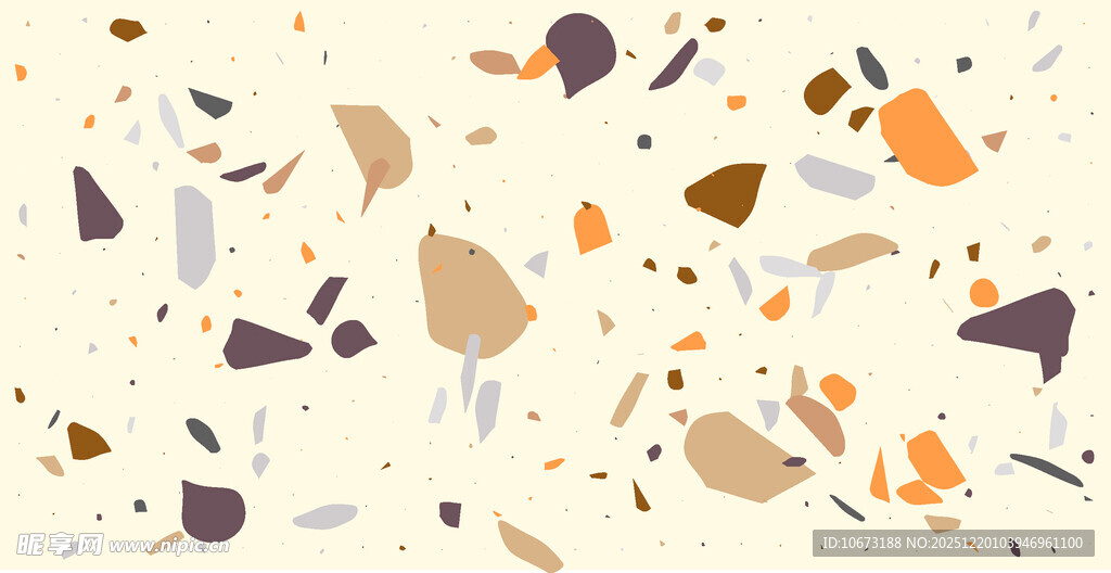 多彩碎石纹理背景图案