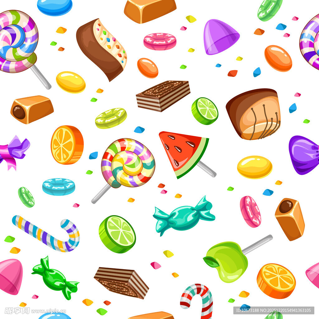 缤纷多彩糖果甜点大集合