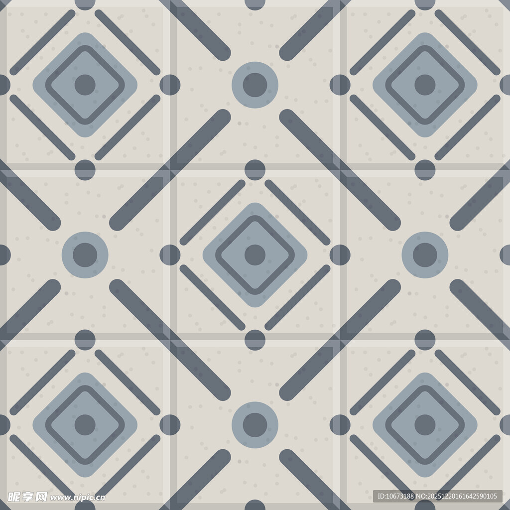 几何图案瓷砖纹理设计