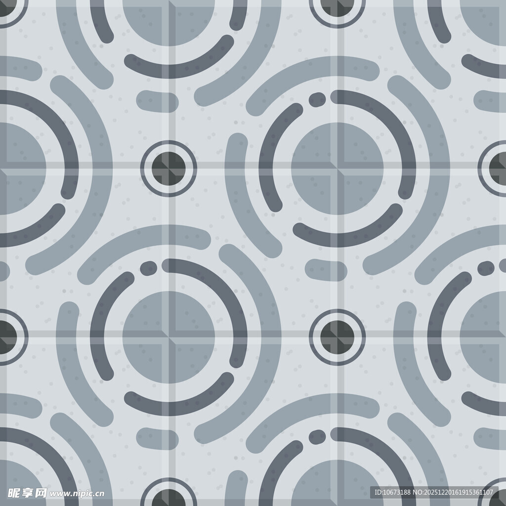 几何图案灰色瓷砖纹理