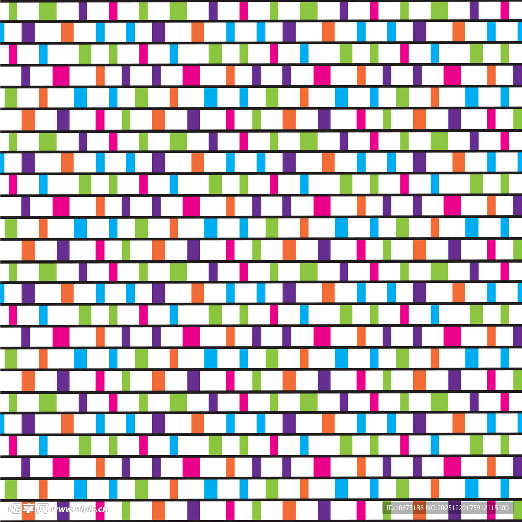 多彩方块编织图案纹理