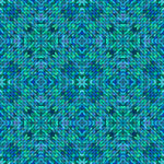 蓝绿色几何图案纹理背景