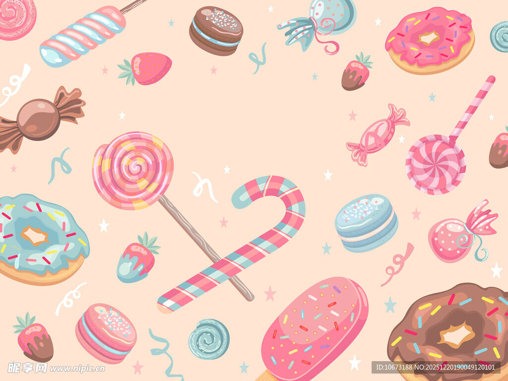 缤纷糖果甜点大集合