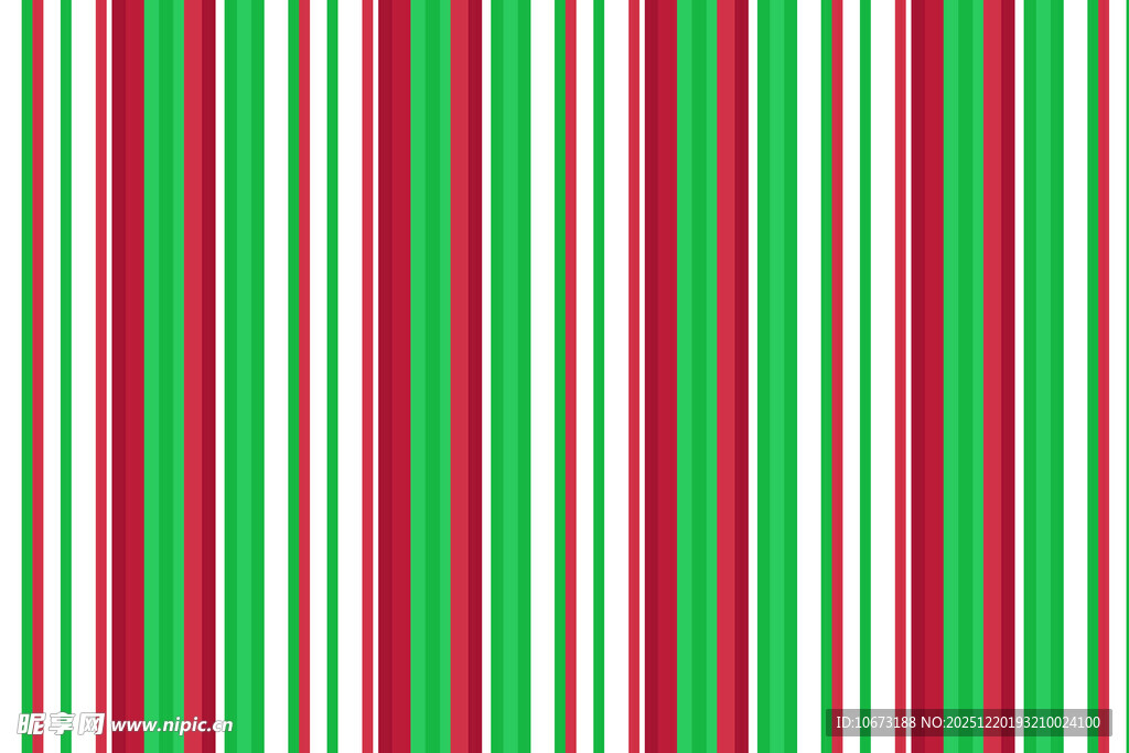 红绿白竖条纹图案背景