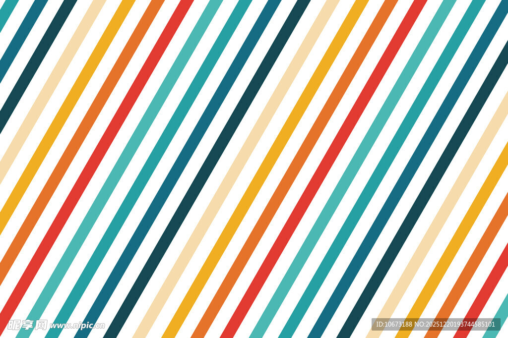 多彩斜条纹图案背景