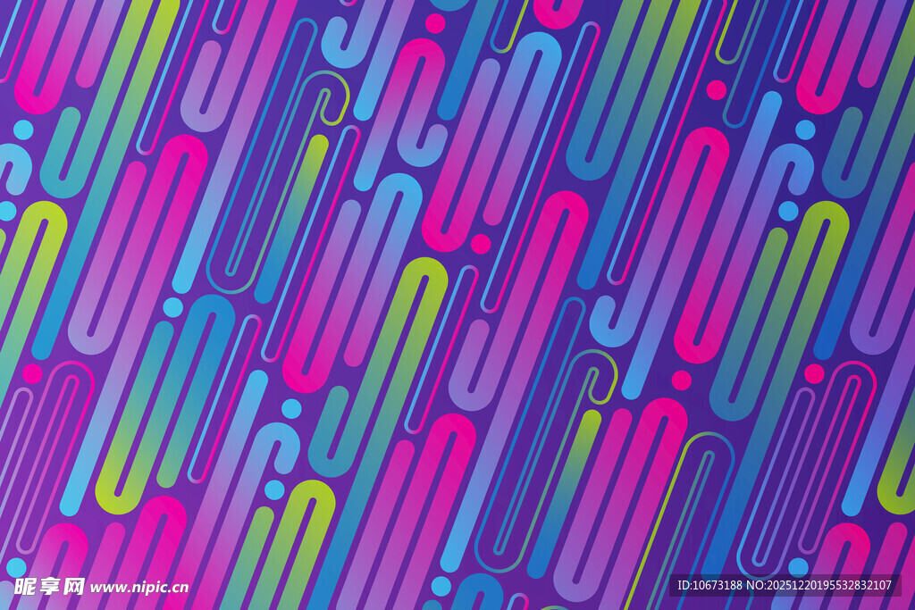 多彩字母图案背景