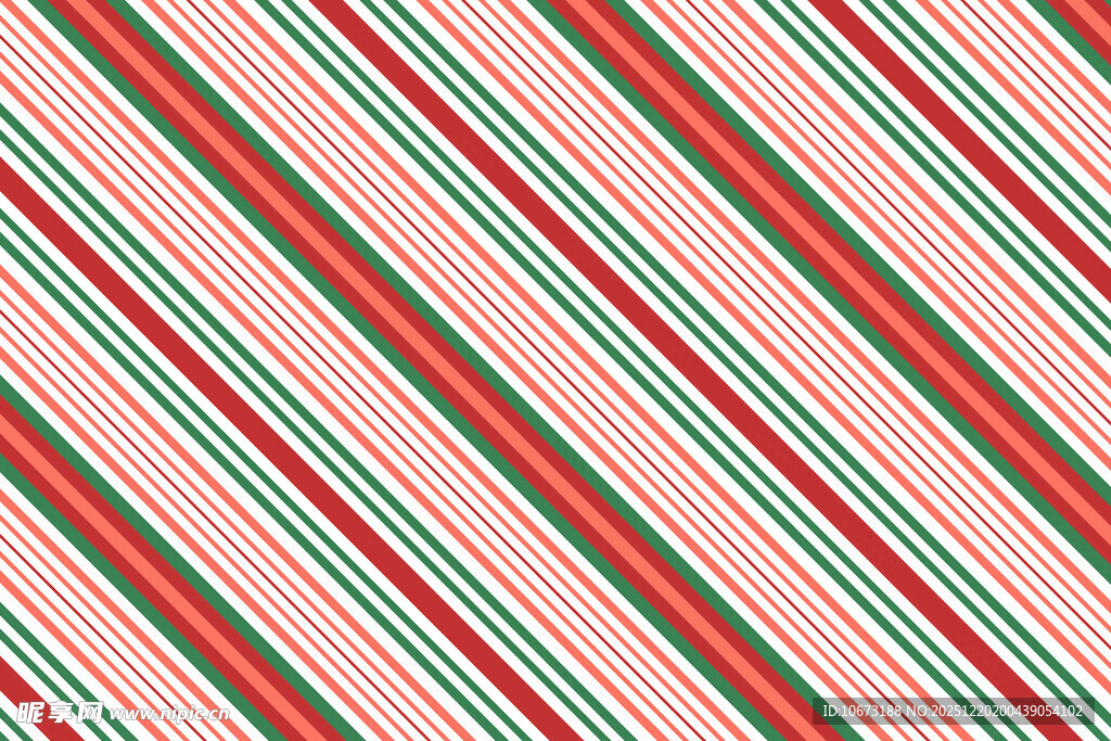 红绿斜纹条纹图案背景
